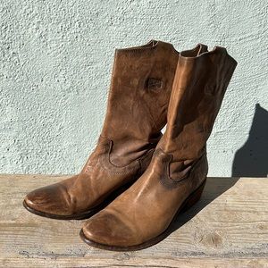 Frye Made in Mexico leather boots size 8.5